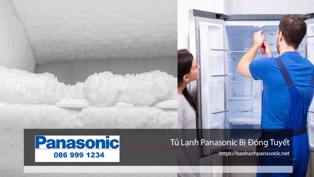 Tủ lạnh Panasonic bị đóng tuyết