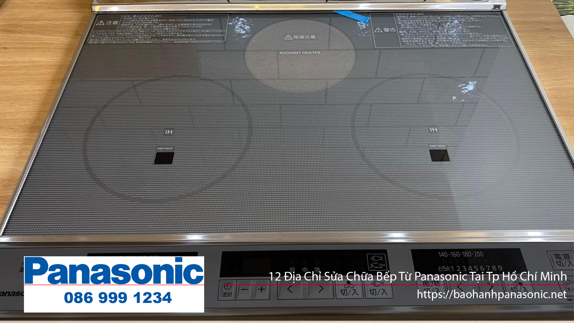 Sửa chữa bếp từ Panasonic tại Tp Hồ Chí Minh