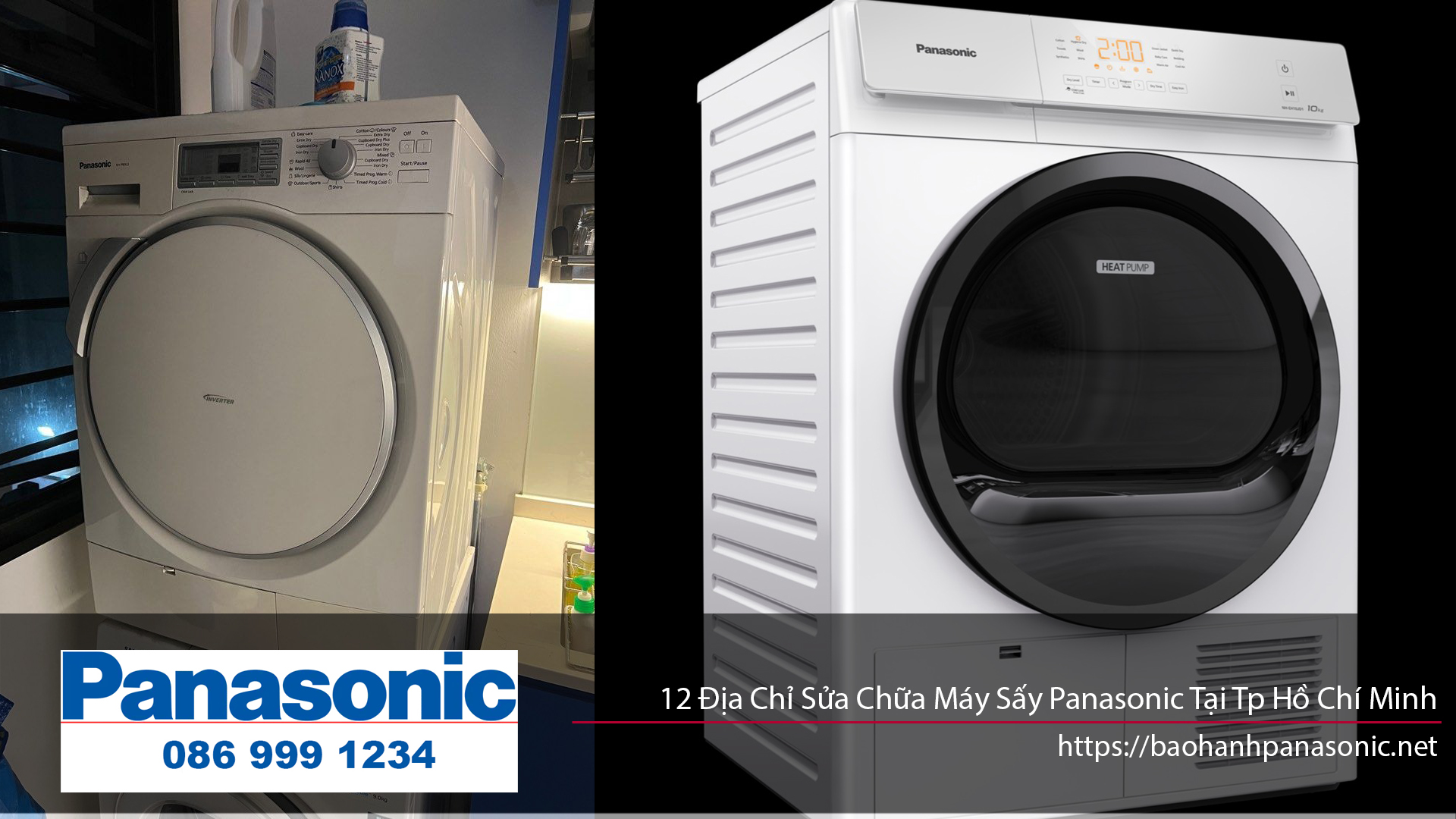 Sửa chữa máy sấy Panasonic tại Tp Hồ Chí Minh