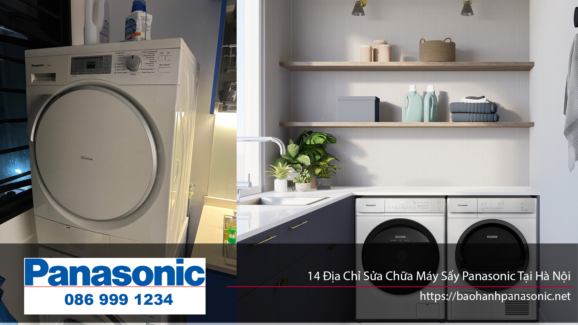 Sửa chữa máy sấy Panasonic tại Hà Nội